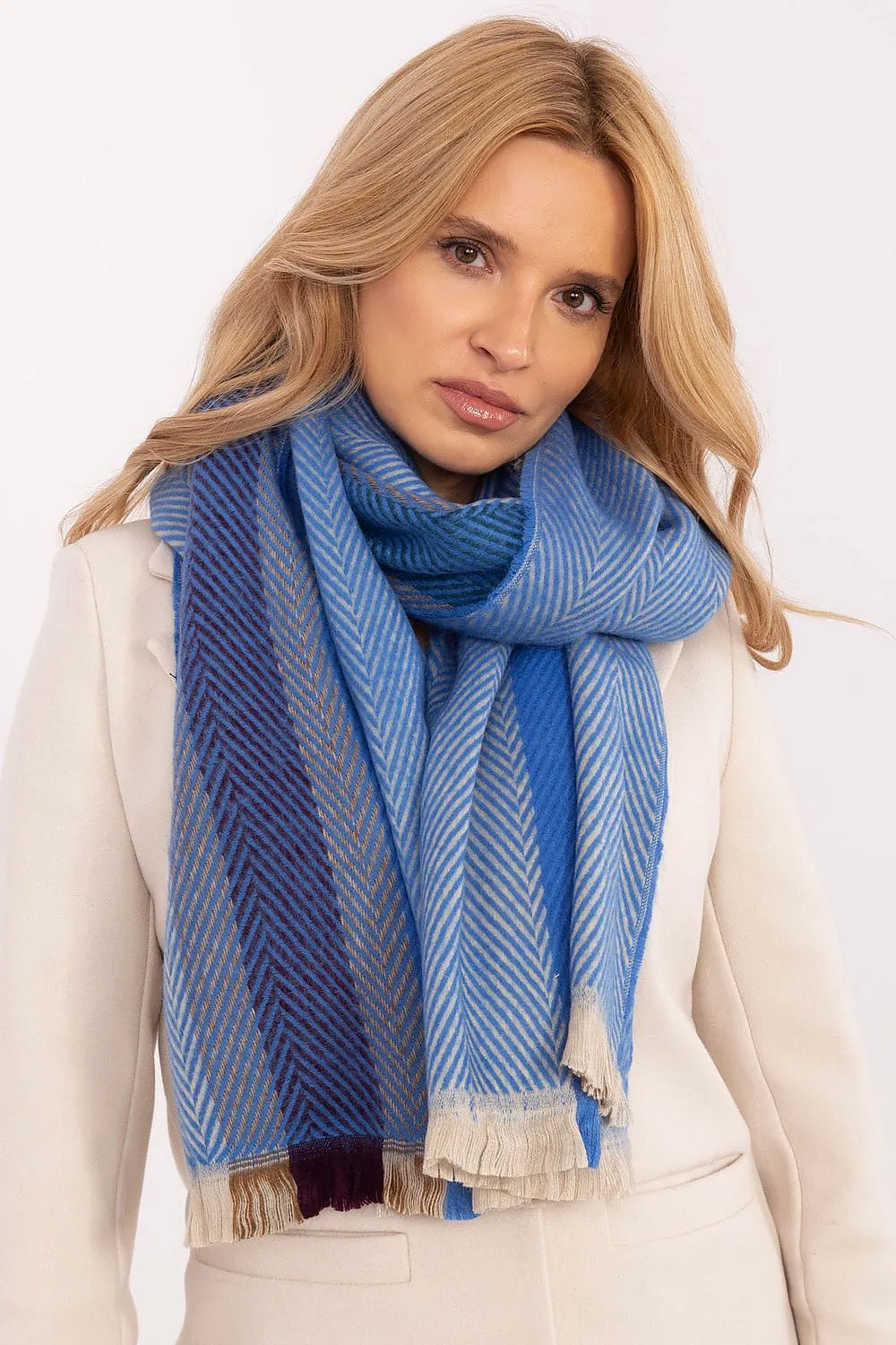 Stylish winter scarf