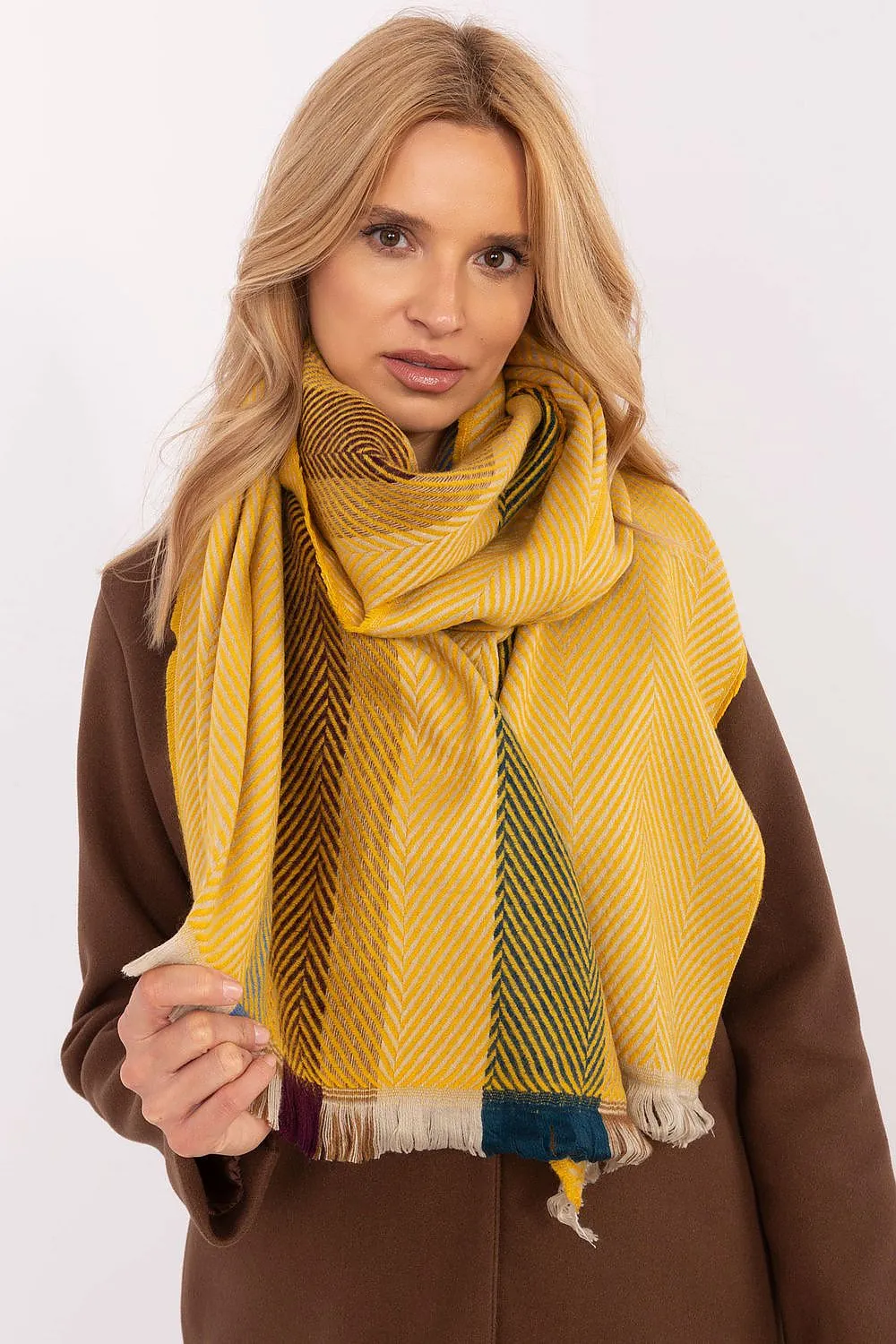 Stylish winter scarf