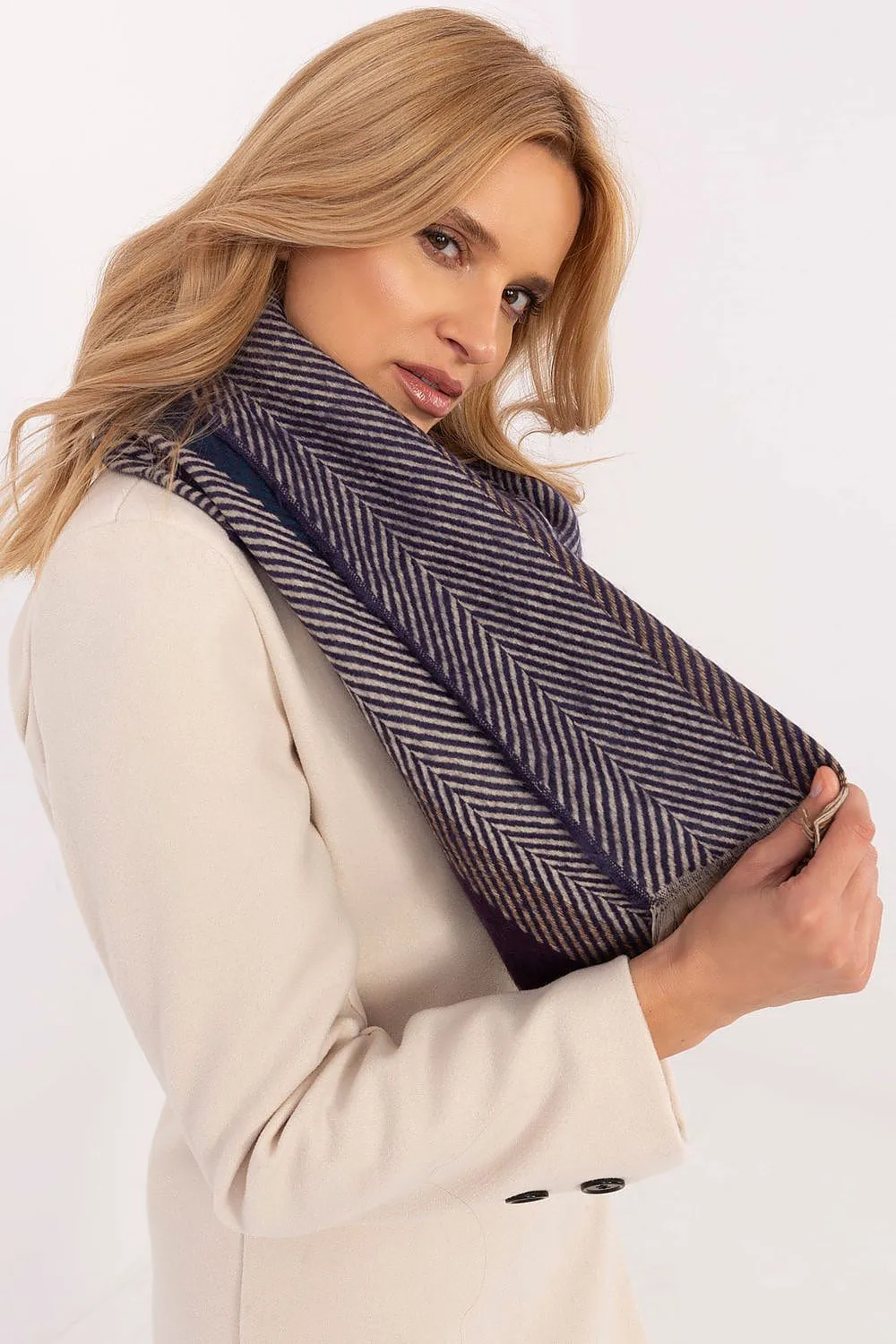 Stylish winter scarf