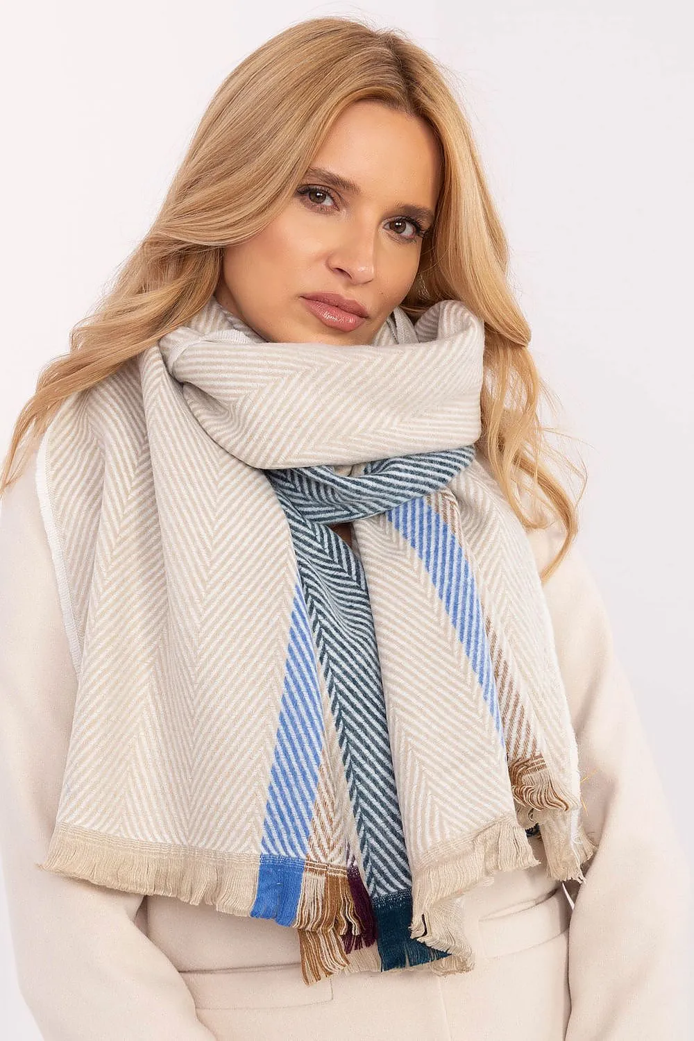 Stylish winter scarf