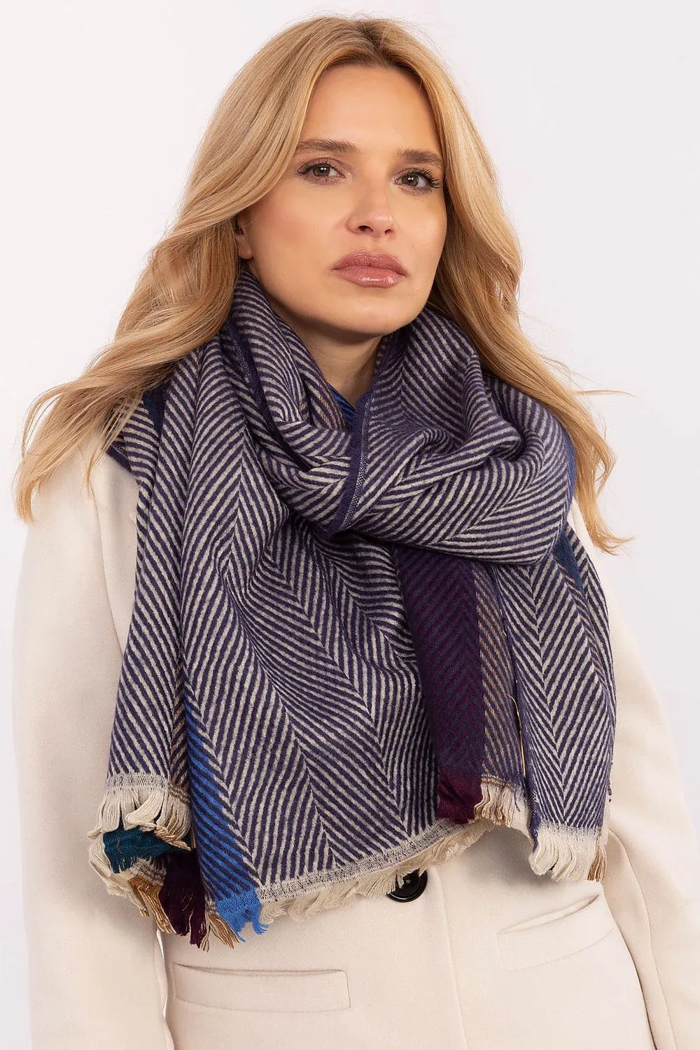Stylish winter scarf