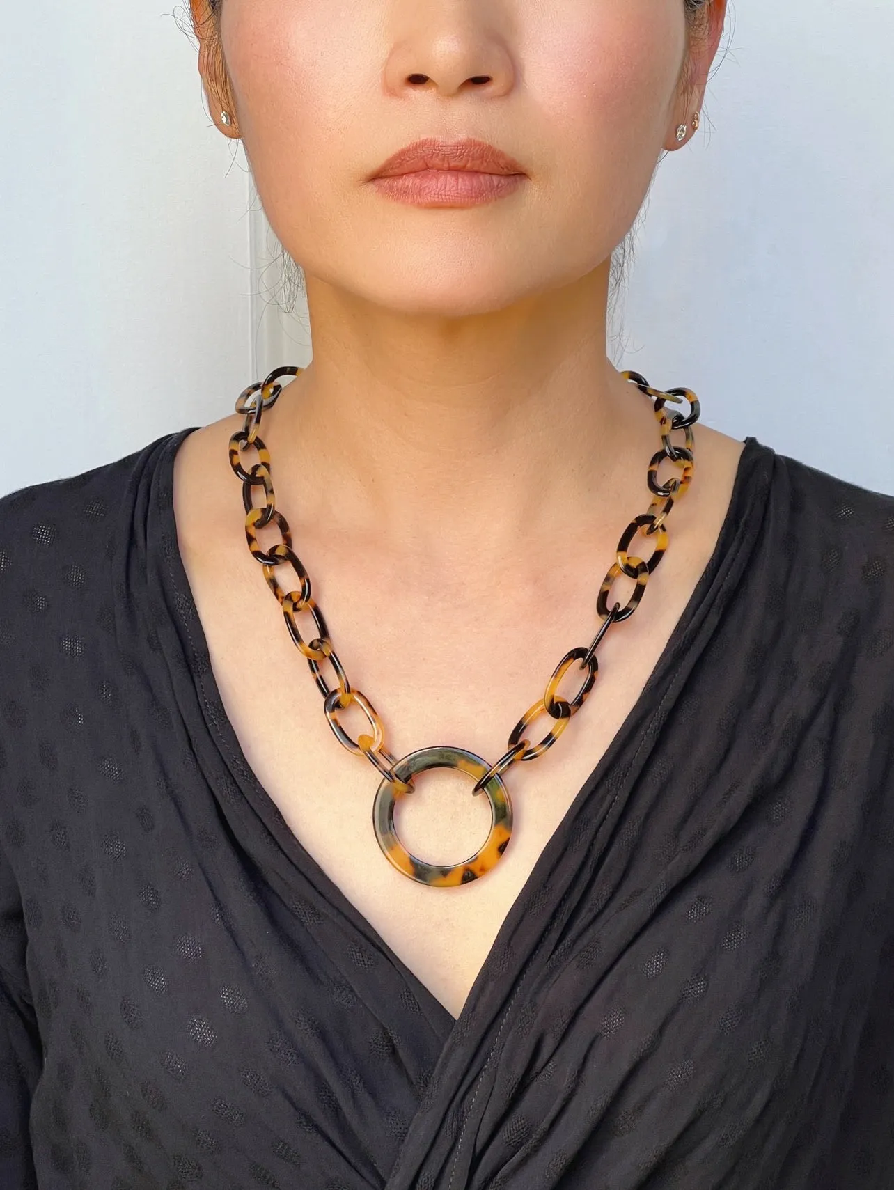 Sunglasses Onyx Necklace
