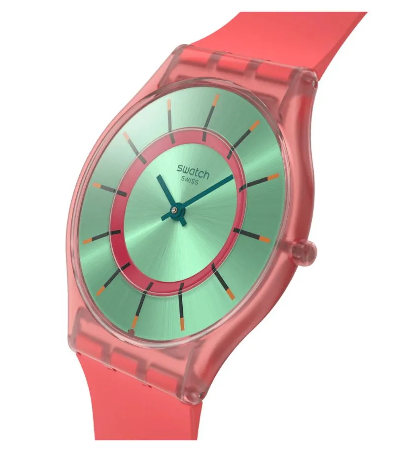 Swatch Skin Minty Mango Dream watch SS08P111