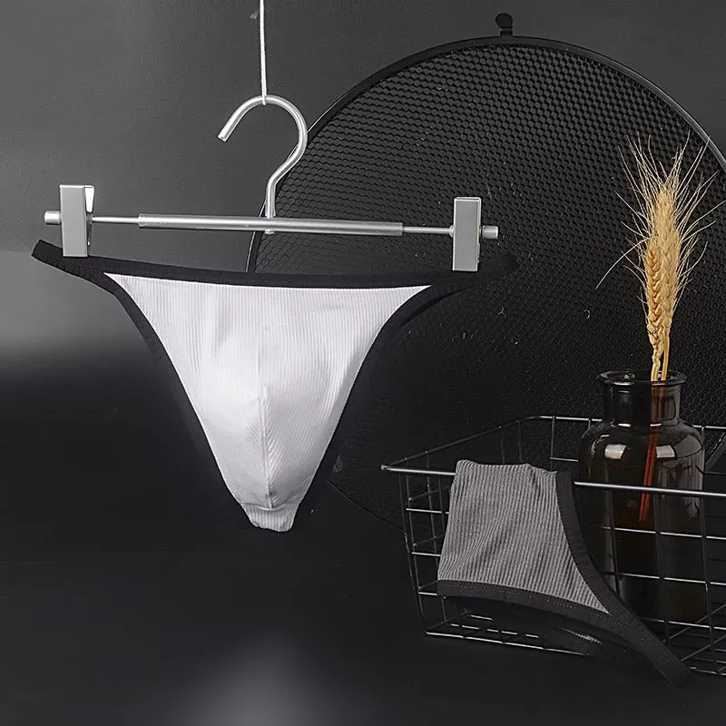 Thong Underwear with Spacious Pouch and Elastic Waistband