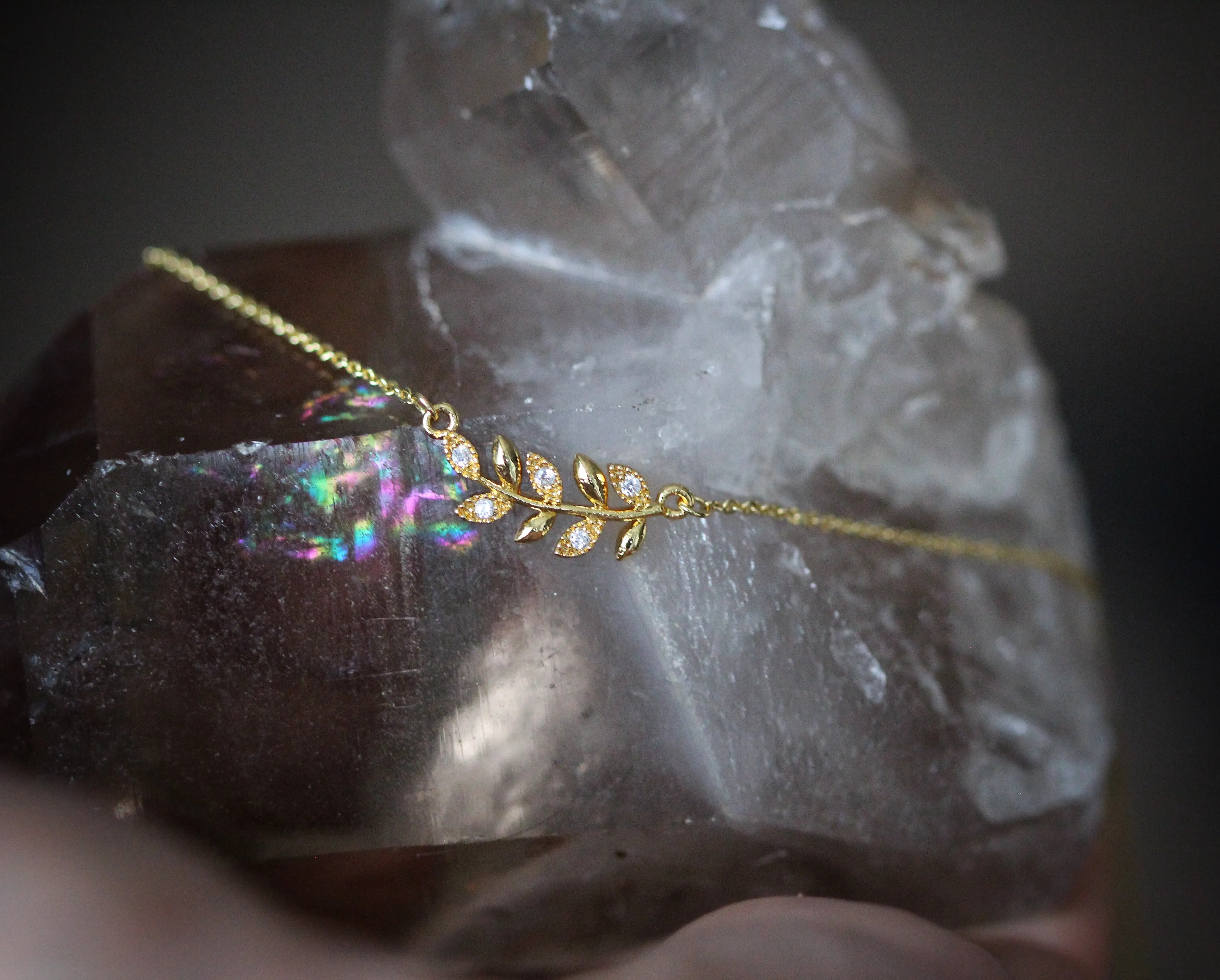 Tiny Crystals Necklace