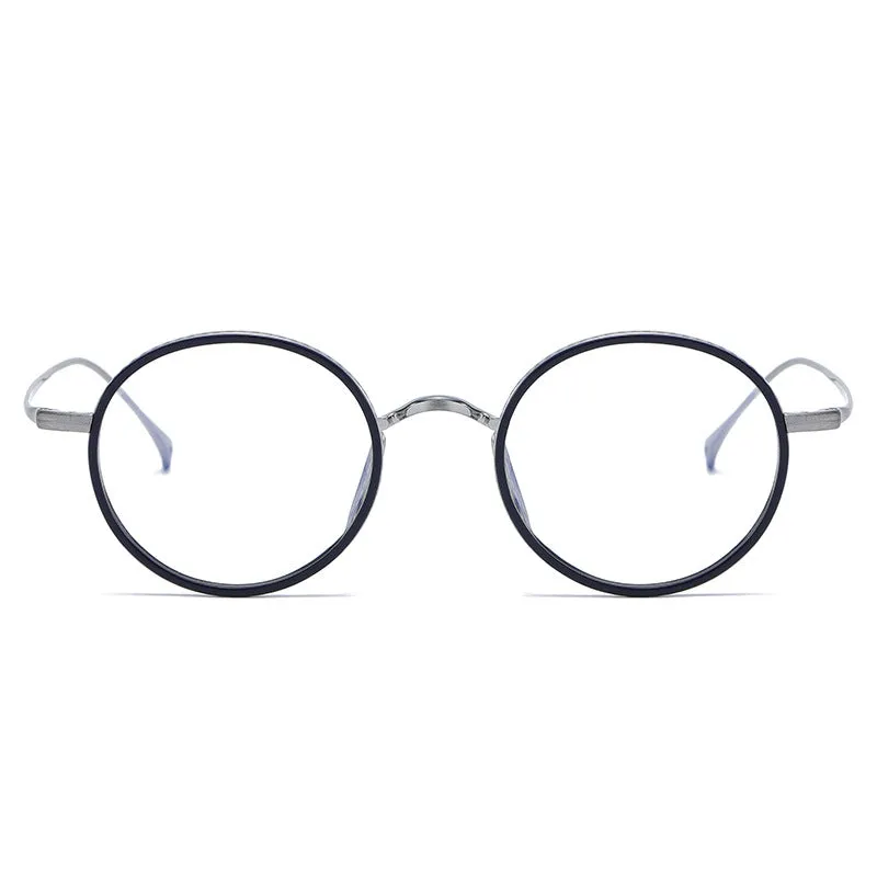 Titanium Round Glasses Frame kmn7307