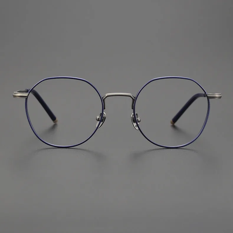 Titanium Round Glasses Frame SC2206