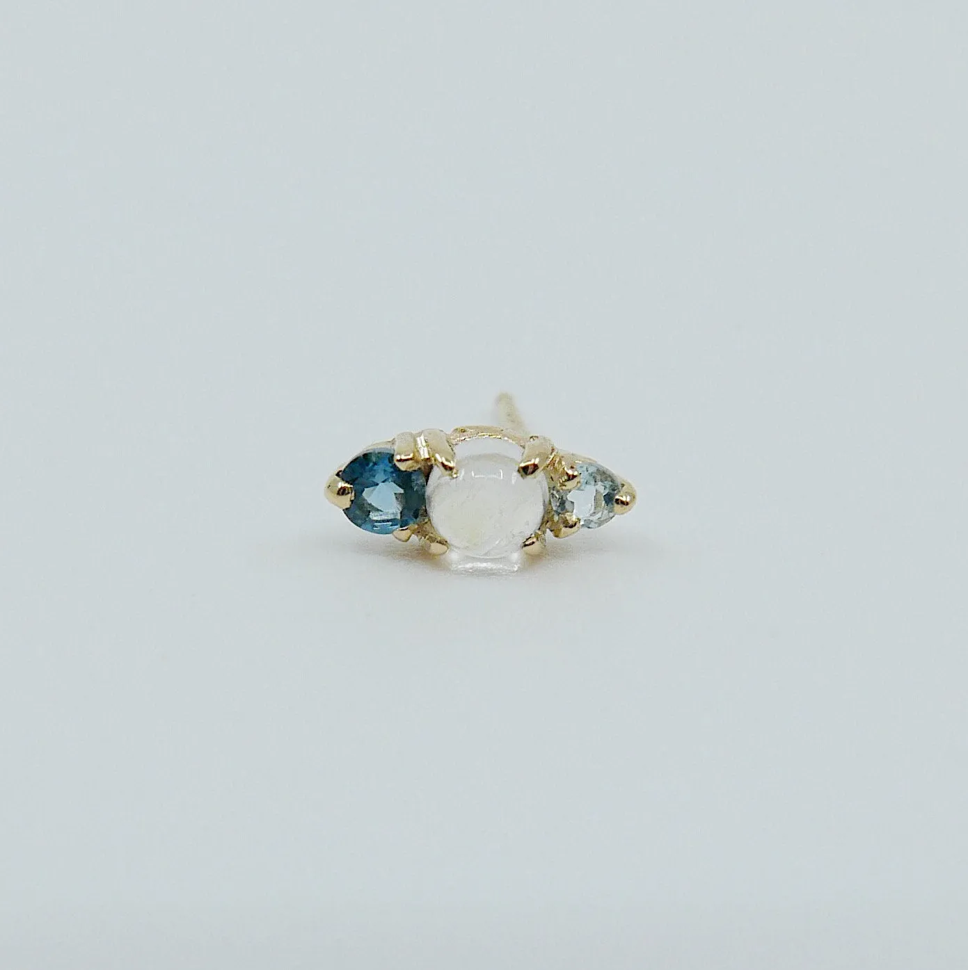 Trio Moonstone Earring