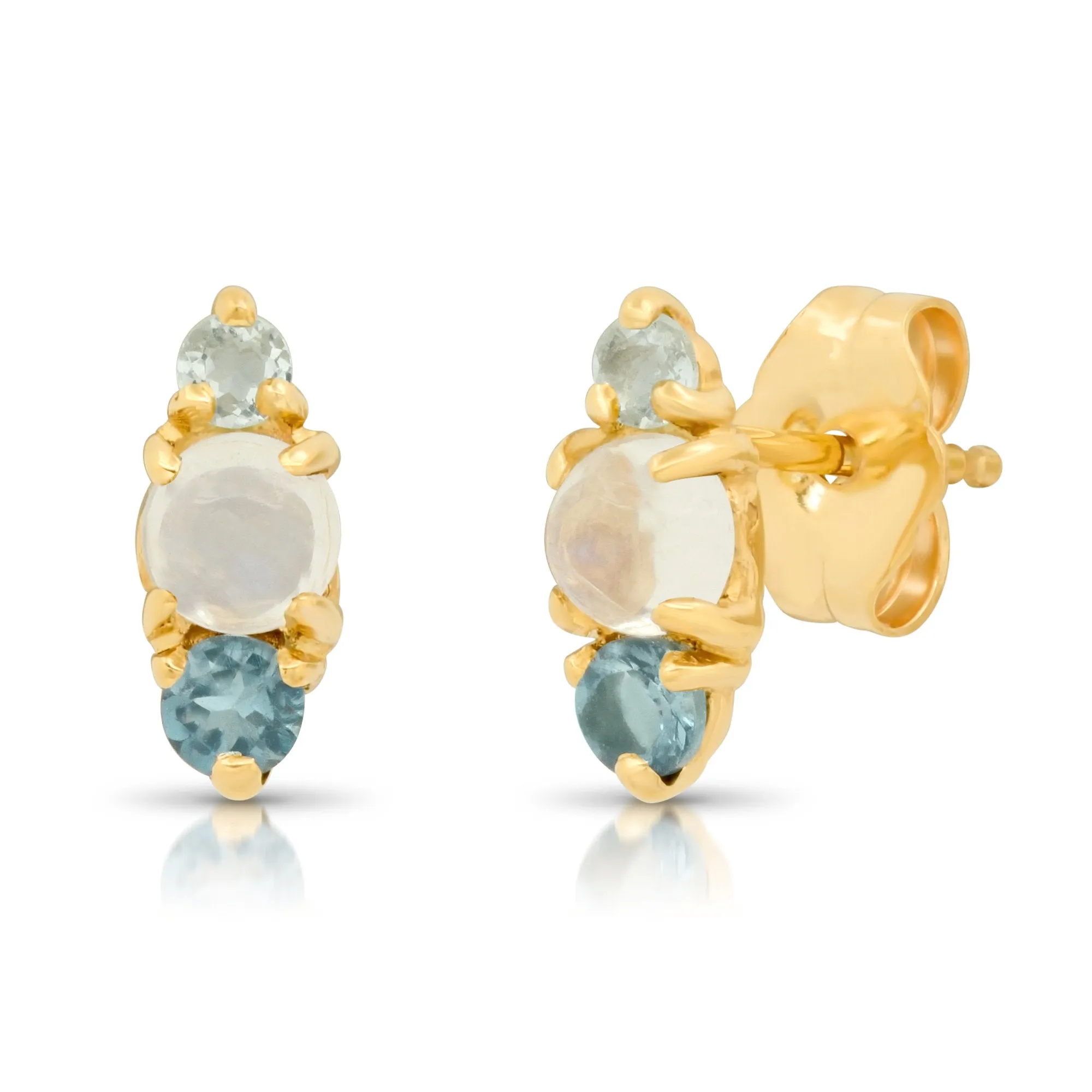 Trio Moonstone Earring