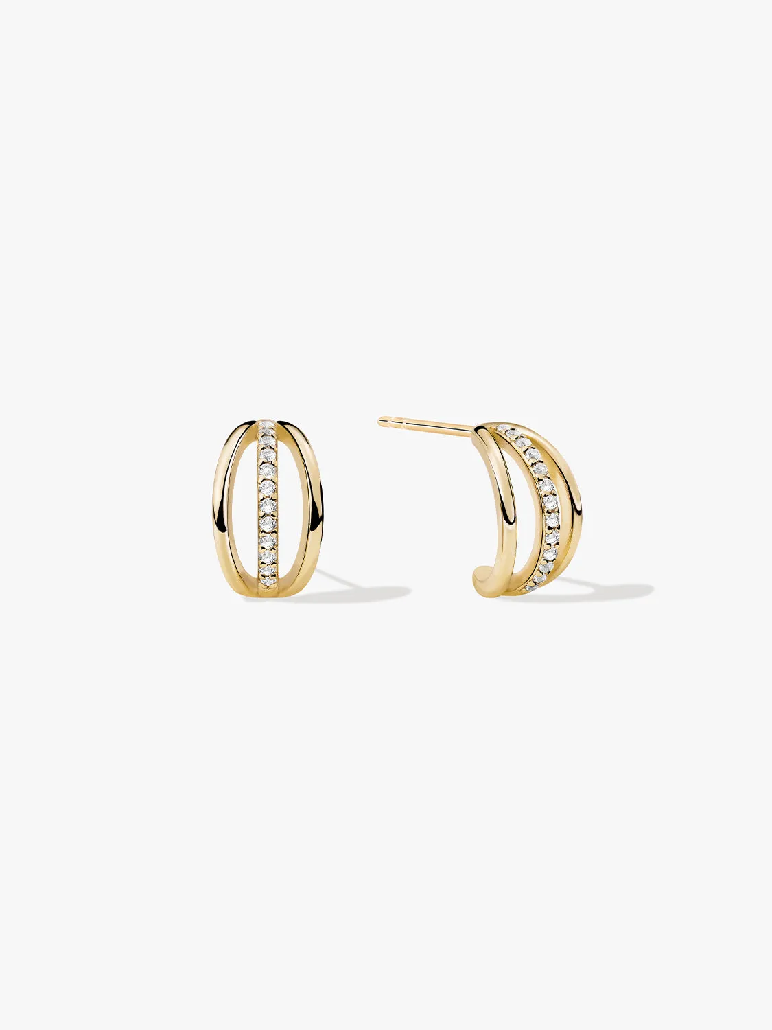 Triple Layered Hoops