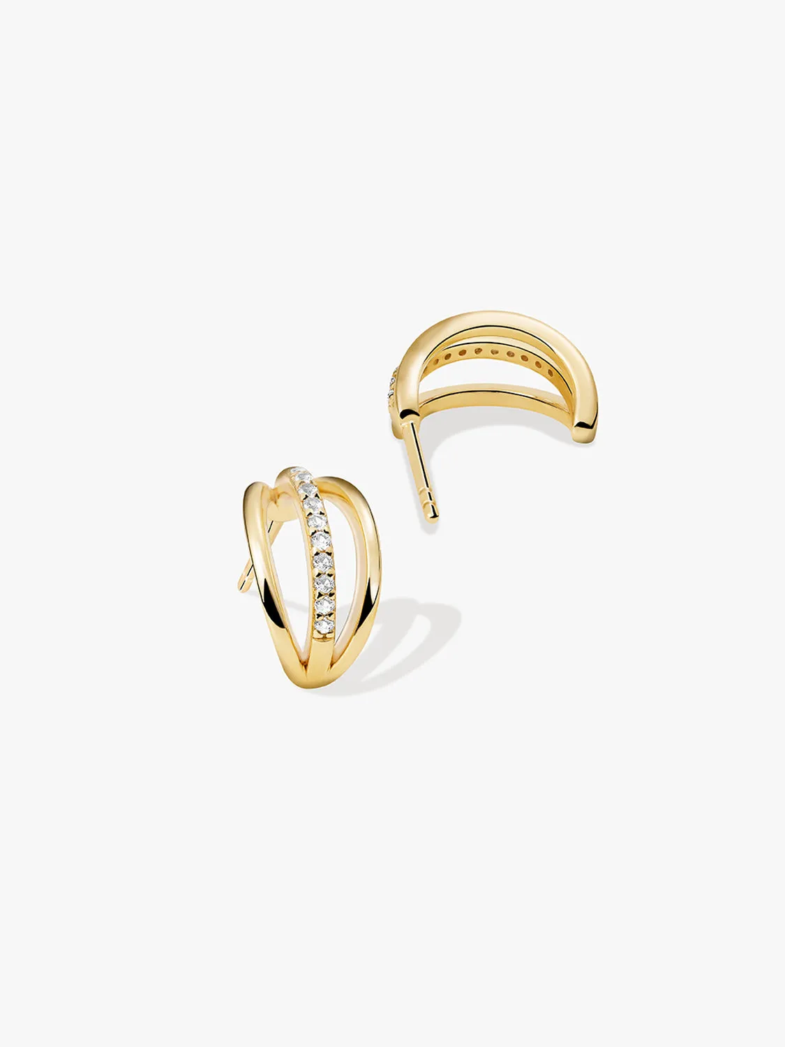 Triple Layered Hoops