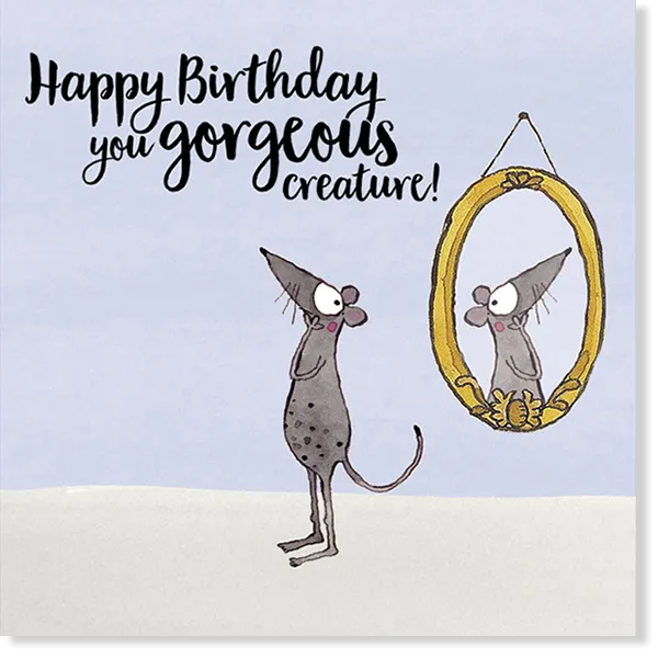 Twigseed Card - Happy Birthday - You Gorgeous Creature