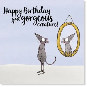 Twigseed Card - Happy Birthday - You Gorgeous Creature
