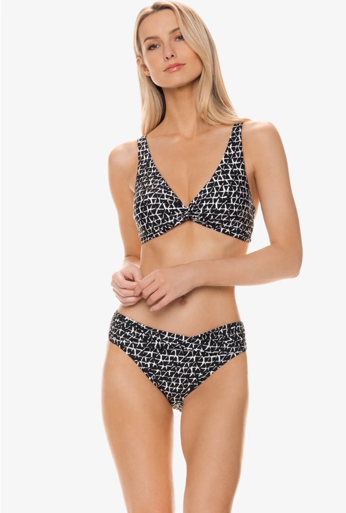 Twist Front Bralette Eden Rock
