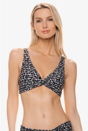 Twist Front Bralette Eden Rock