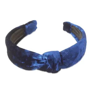 Velvet Horizon Knotted Headband