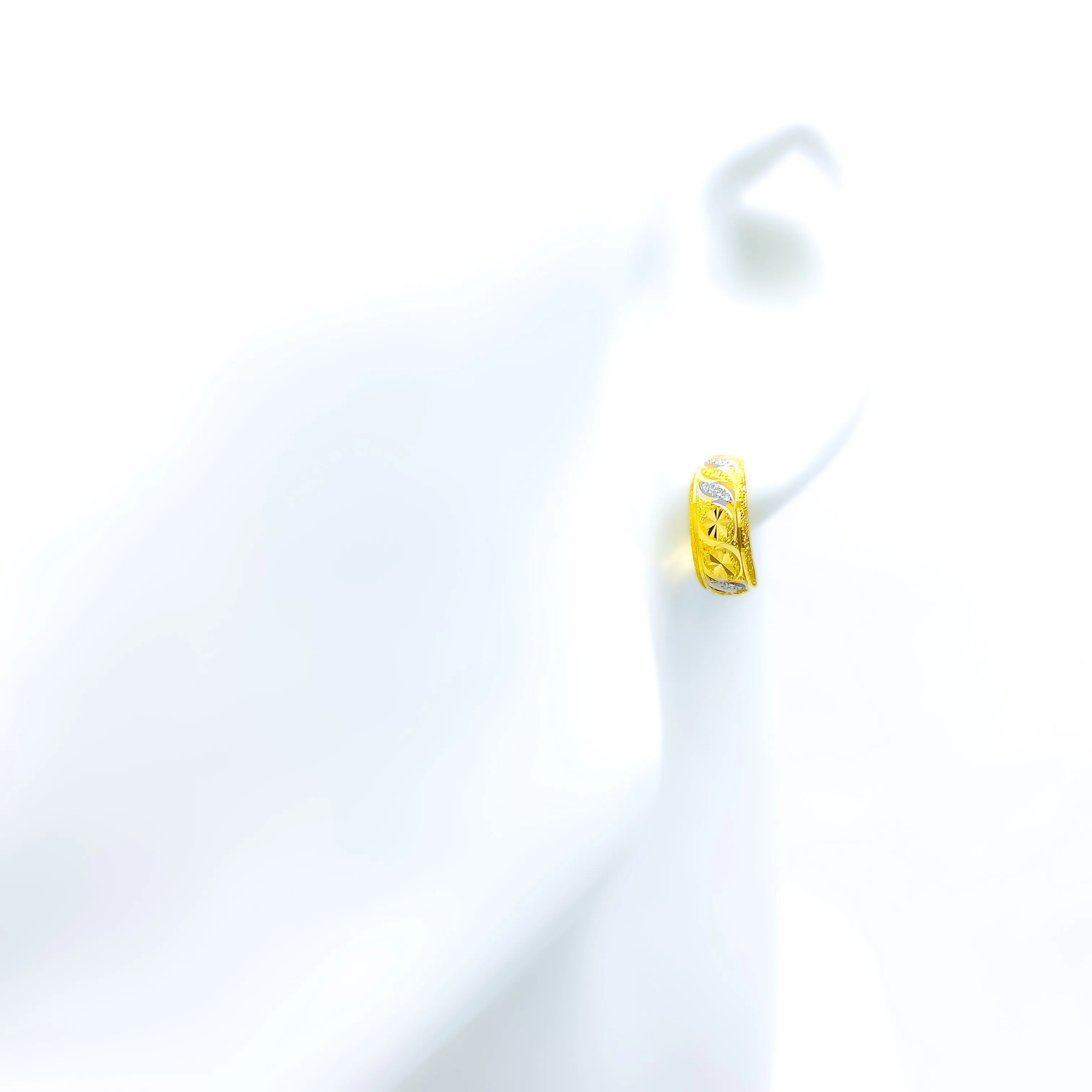 Versatile Fashionable 22k Gold Bali