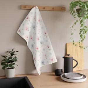 Vibrant Floral Cotton Tea Towels for Lively Kitchens