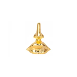 Vintage Salvador Dali Gold Lapel Pin