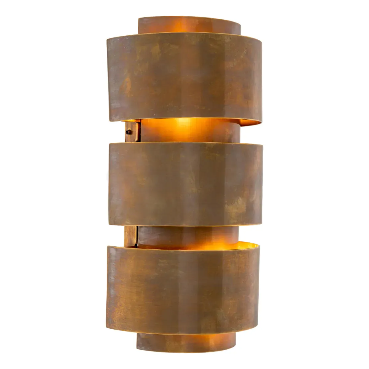 Wall Lamp Manetti S - Vintage Brass Finish