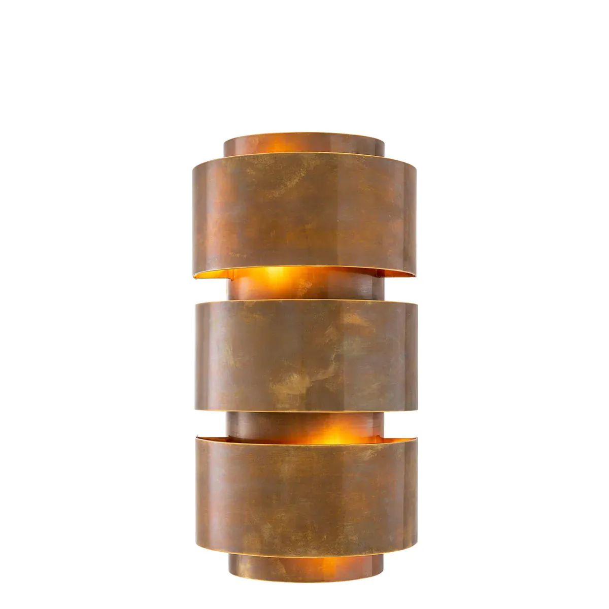 Wall Lamp Manetti S - Vintage Brass Finish