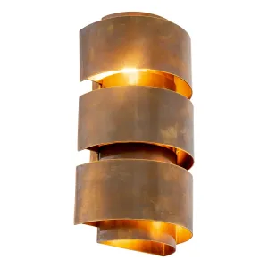 Wall Lamp Manetti S - Vintage Brass Finish