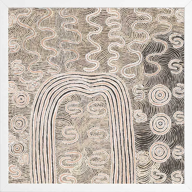 Wardapi Jukurrpa Framed Art Print