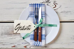 Wedding Name Tags Table Seating Cards, Wooden Name Tags, Place Cards Wedding Rustic