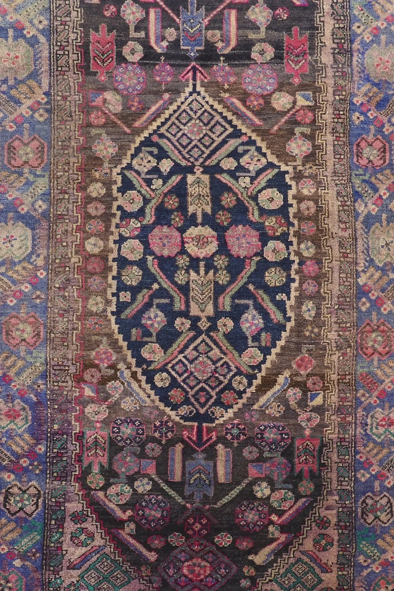 Wildflower Turkish Vintage Area Rug - 4'2.5" x 8'9" ( ON HOLD)