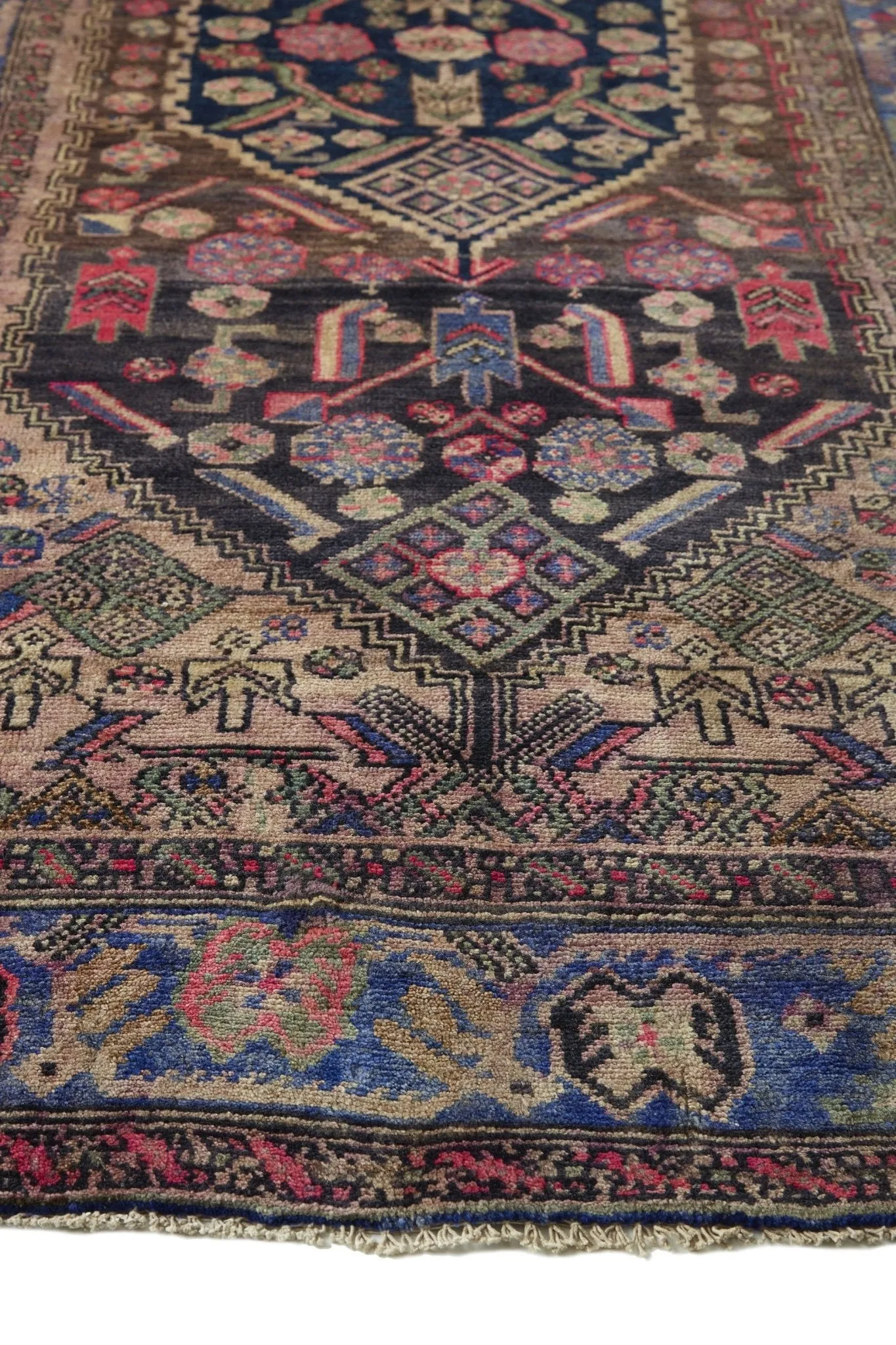 Wildflower Turkish Vintage Area Rug - 4'2.5" x 8'9" ( ON HOLD)
