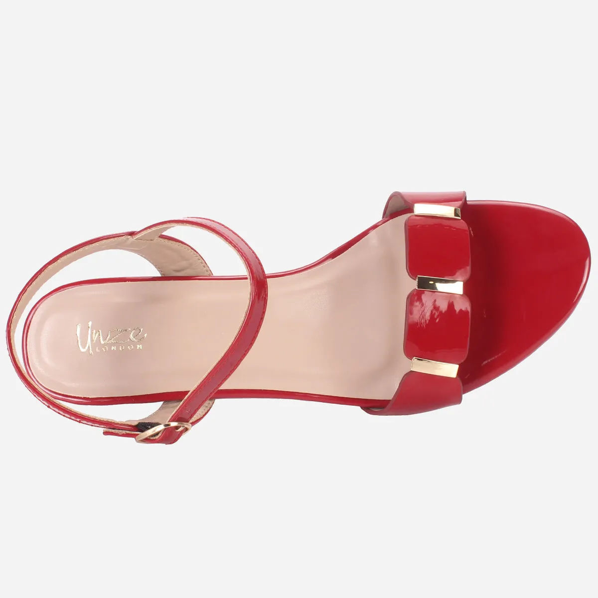 Women "JADEN" Heeled Open Toe Party Sandals