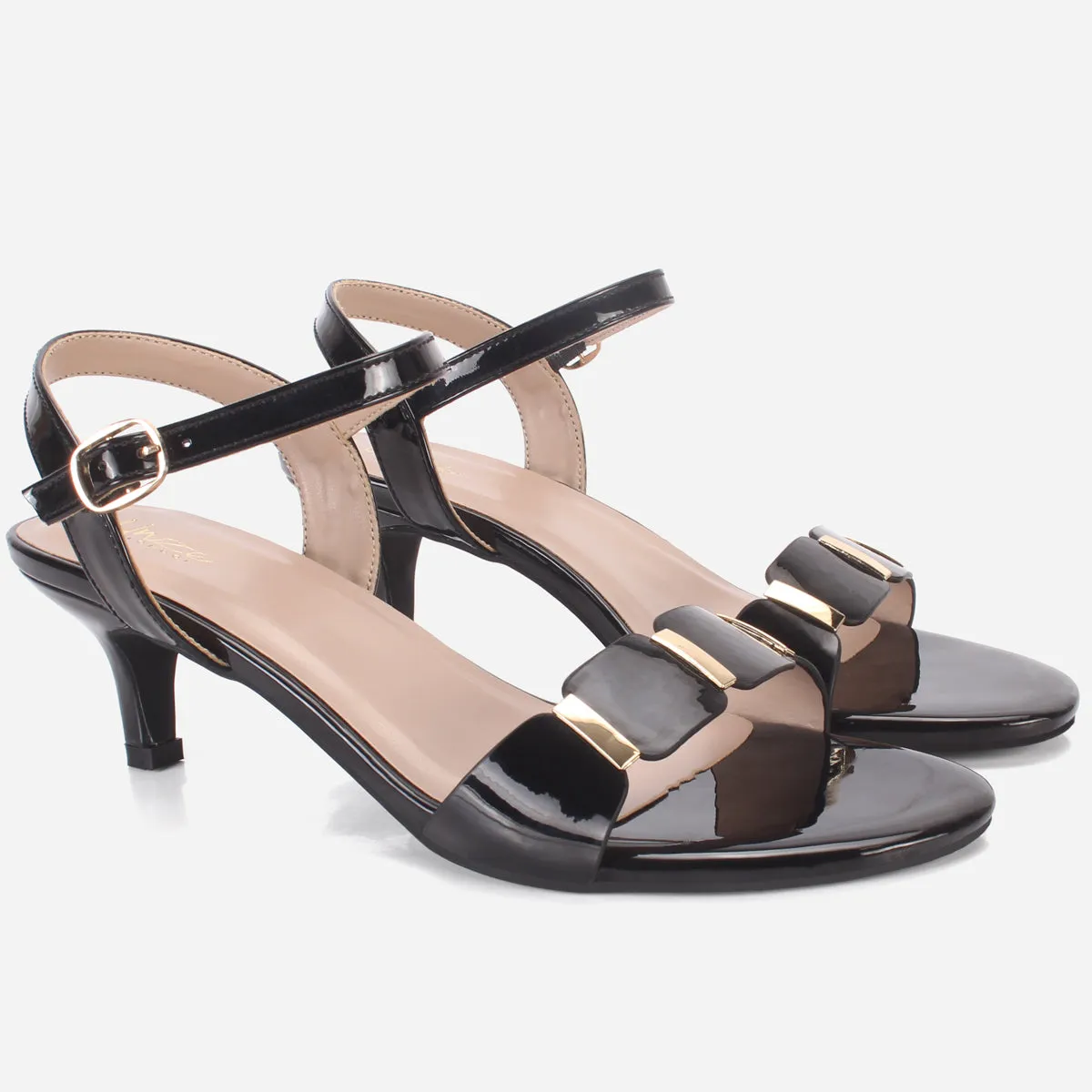 Women "JADEN" Heeled Open Toe Party Sandals