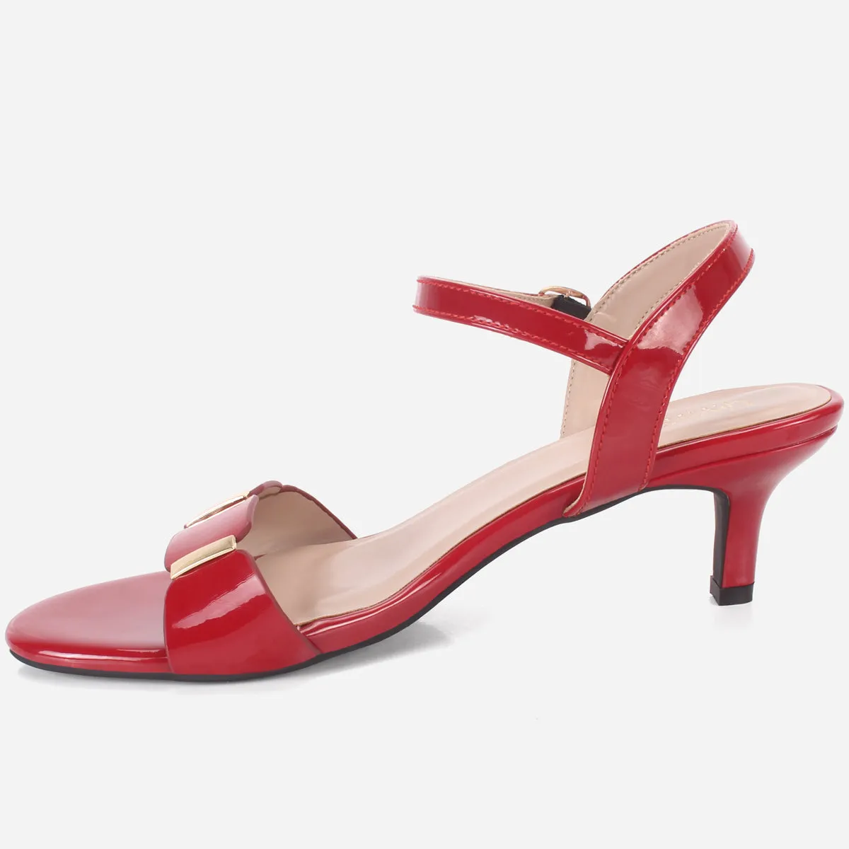 Women "JADEN" Heeled Open Toe Party Sandals