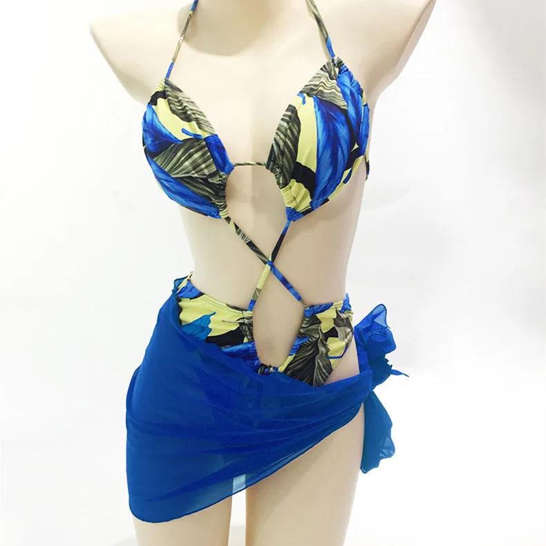 Women's European And American Bikini One Piece Swimwear trendy