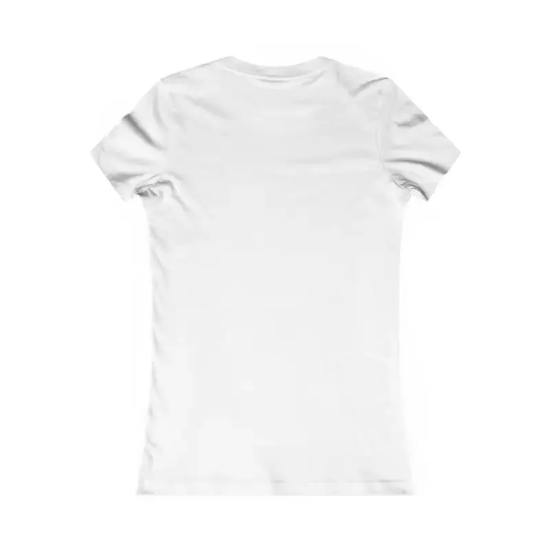 Womens Favorite Tee with Bouquet Paint Illustration