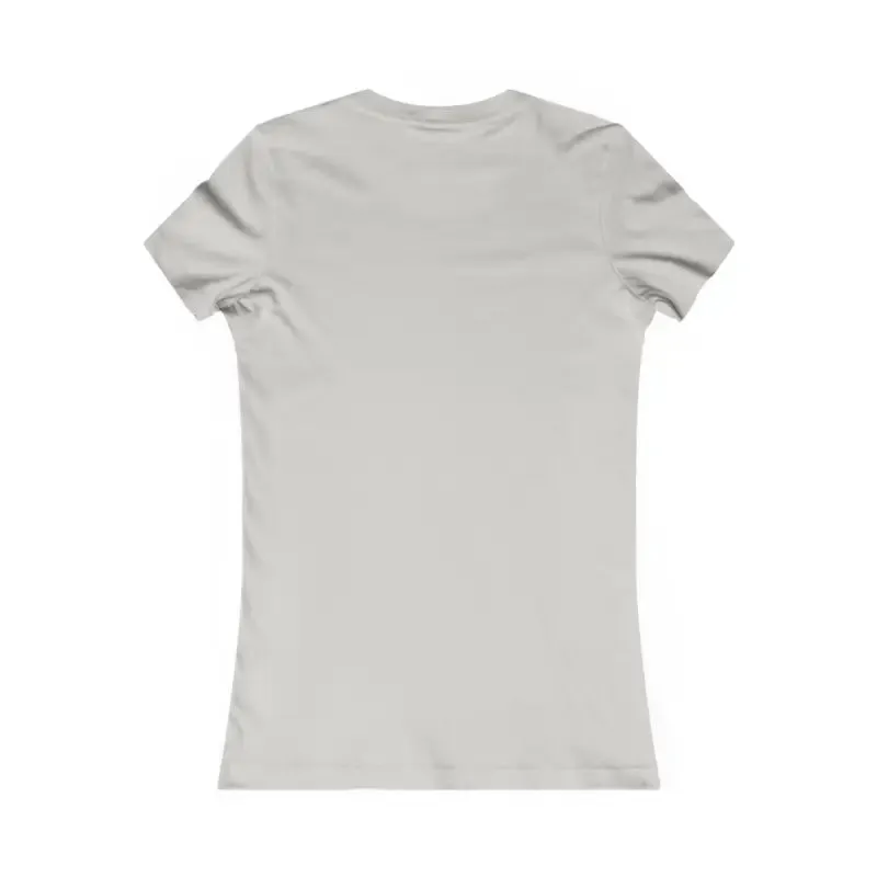 Womens Favorite Tee with Bouquet Paint Illustration
