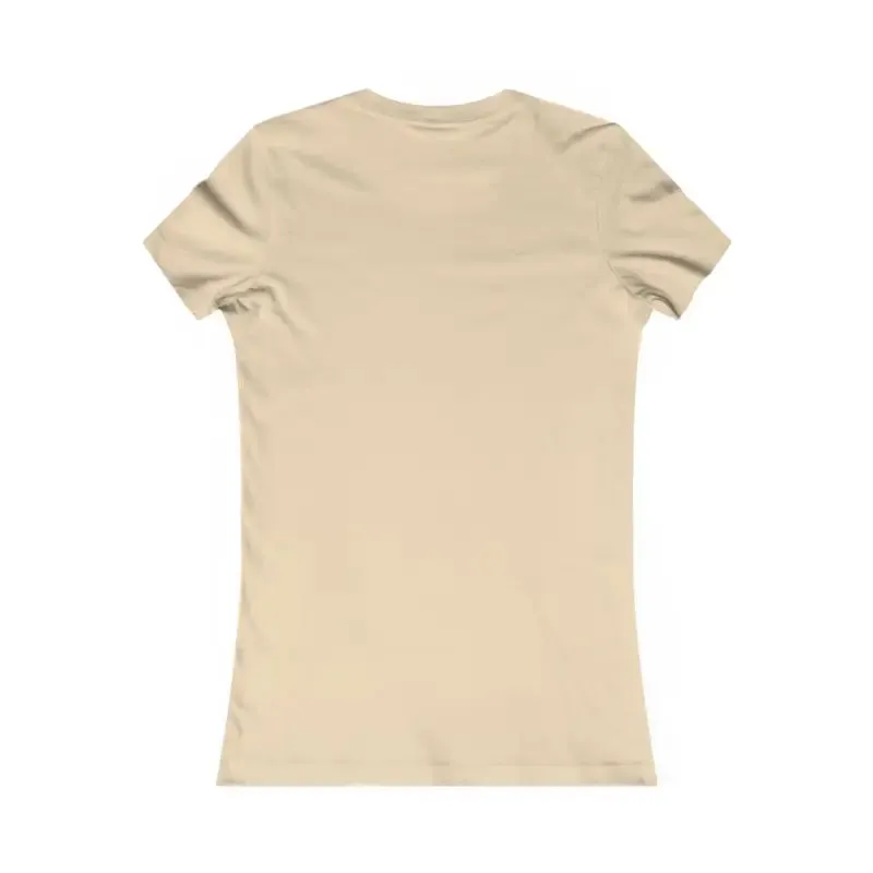 Womens Favorite Tee with Bouquet Paint Illustration