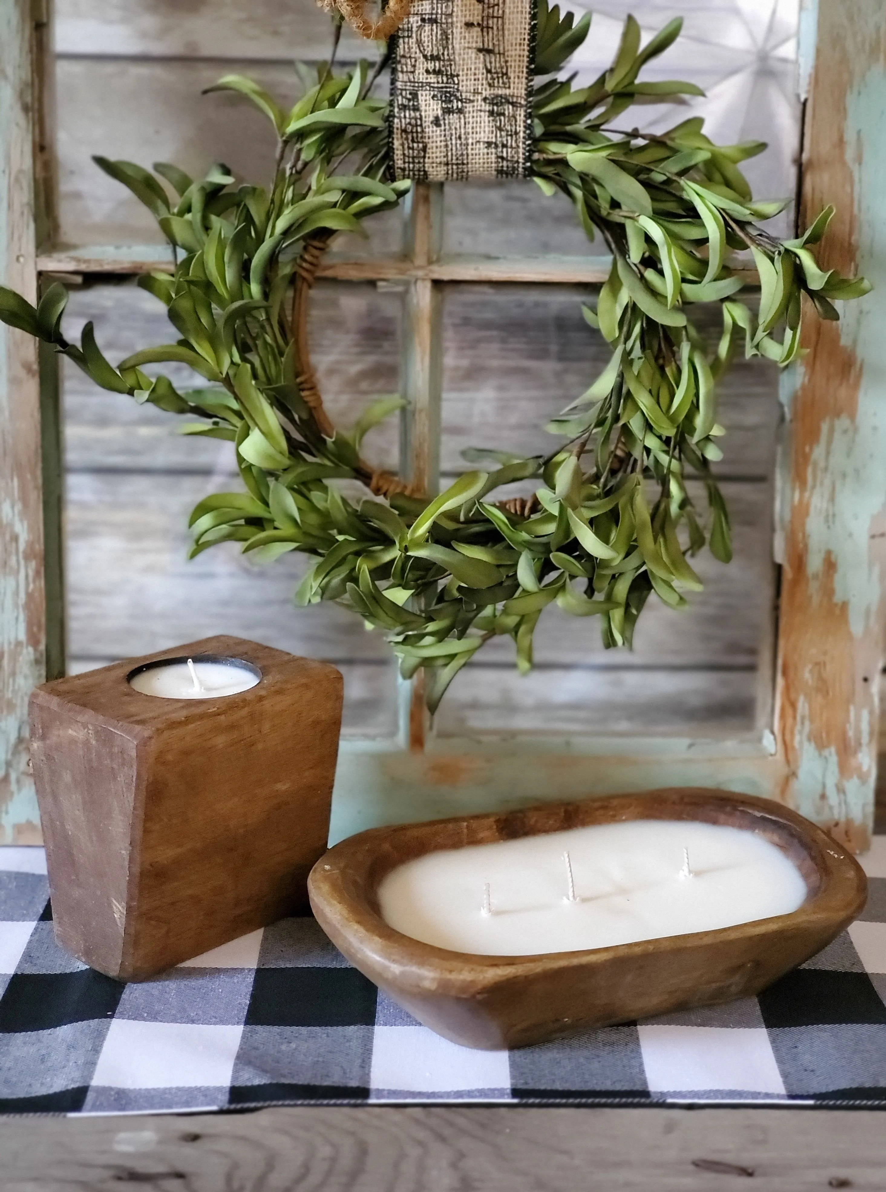 Wood Sugar Mold Candles