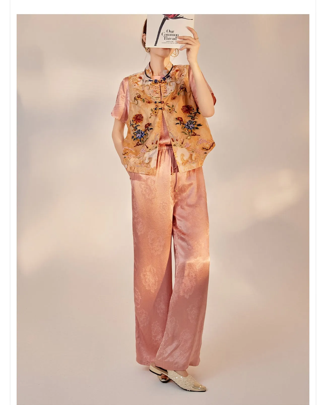 Zora Charming Qipao Cheongsam Vest Top